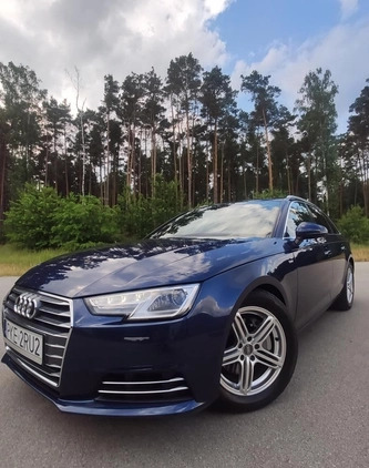 Audi A4 cena 77900 przebieg: 107150, rok produkcji 2016 z Kępno małe 497